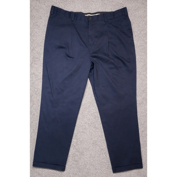 NWOT Lot 3 Eddie Bauer Mens (1)38x31 38x32 Pleated Wrinkle Resistant Chinos NWOT - Picture 4 of 7